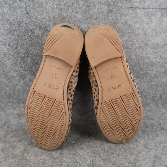 Cat & Jack Shoe Girls 4 Bootie Animal Print Casual Kid Brown Side Zip Ankle Boot - Picture 10 of 12